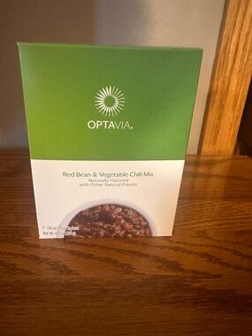 Optavia Red Bean & Vegetable Chilli Mix NIB (7) exp 08/26